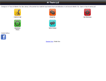 Tablet Screenshot of a1toursonline.com